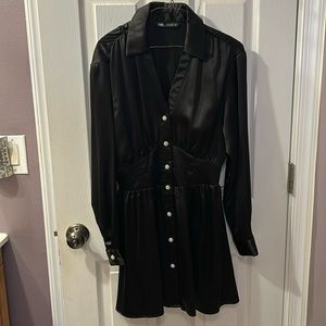 Zara black dress
